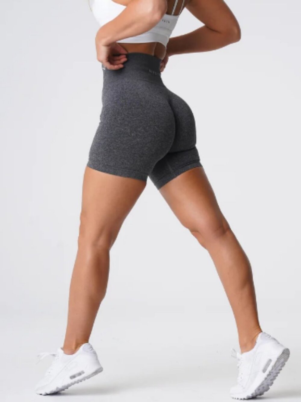 NVGTN - Black Speckled Pro Shorts